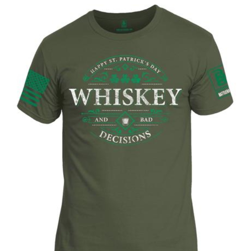 St. Patrick's Day Whiskey & Bad Decisions T-Shirt